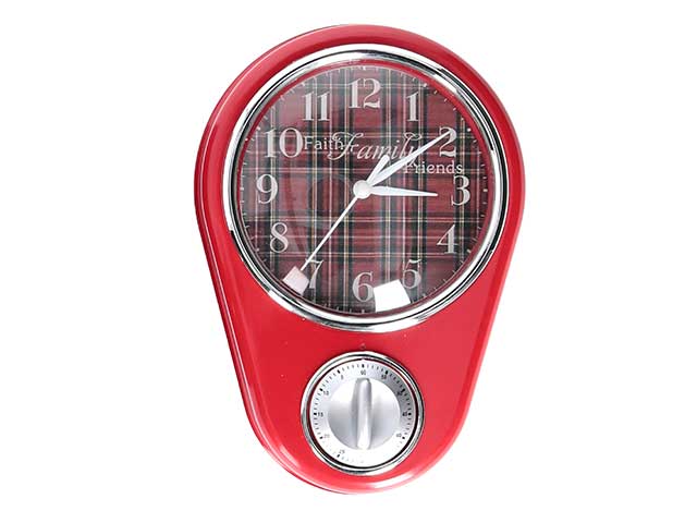 Orologio bianco cm 1825