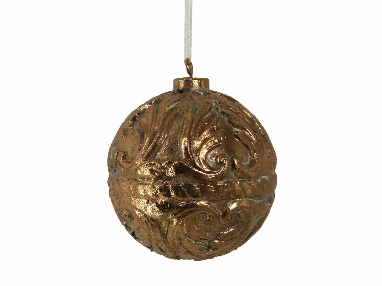 Pallina resina bronzo cmÃ¸8h8