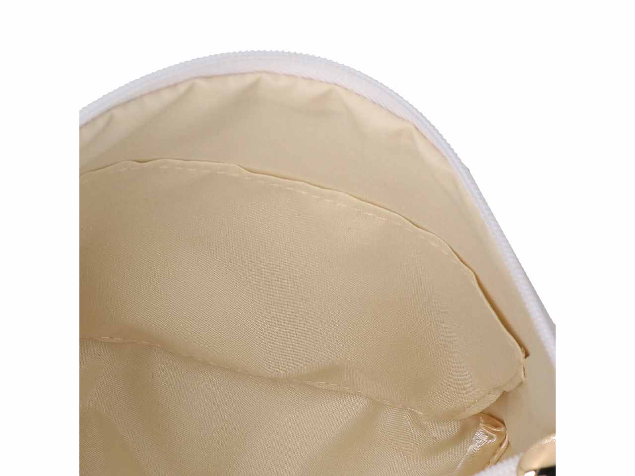 Beauty in ecopelle con zip decoro fiori rettangolare 2 assortiti cm11x19h1