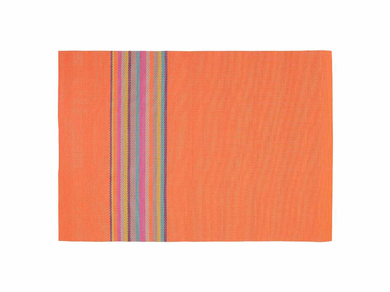 Tovaglietta in plastica confezione da 4 pezzi assortiti con disegno righe 45x30cm