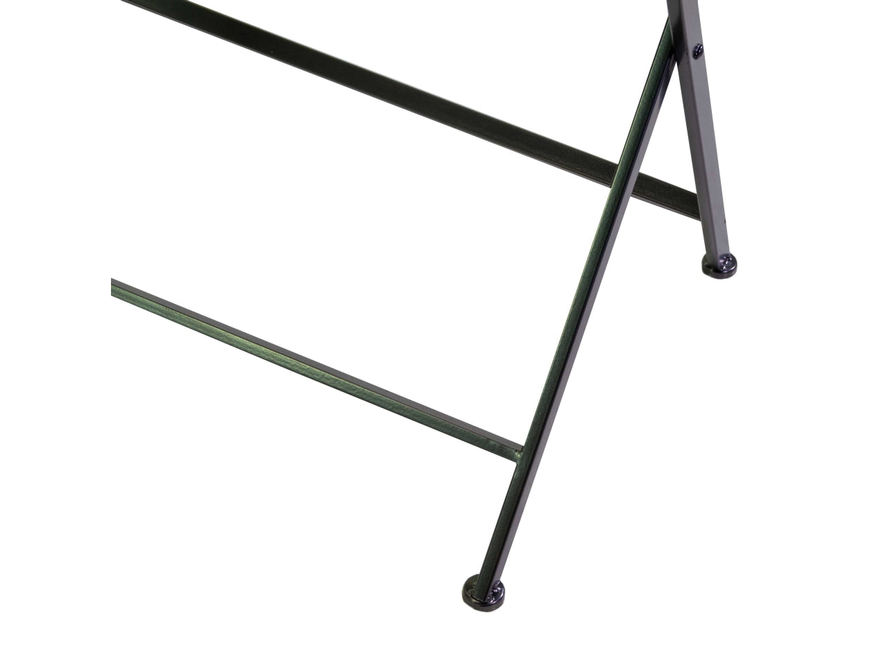 Tavolo in metallo leila colore antracite tondo con 2 sedie d.60xh.71cm