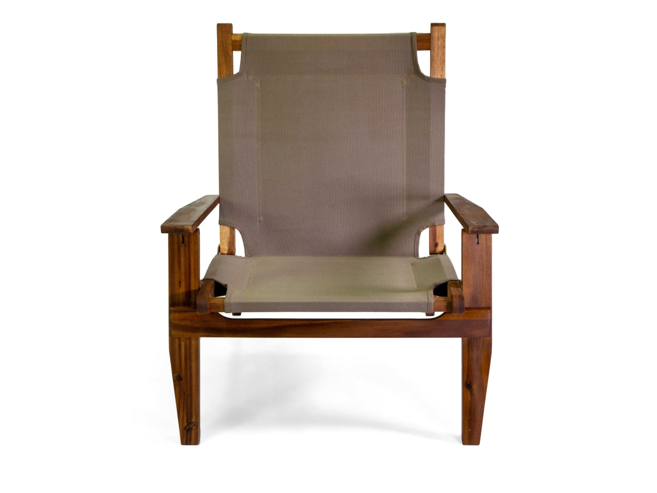 Poltrona in legno diane con tessuto colore verde militare 76x89xh.91cm