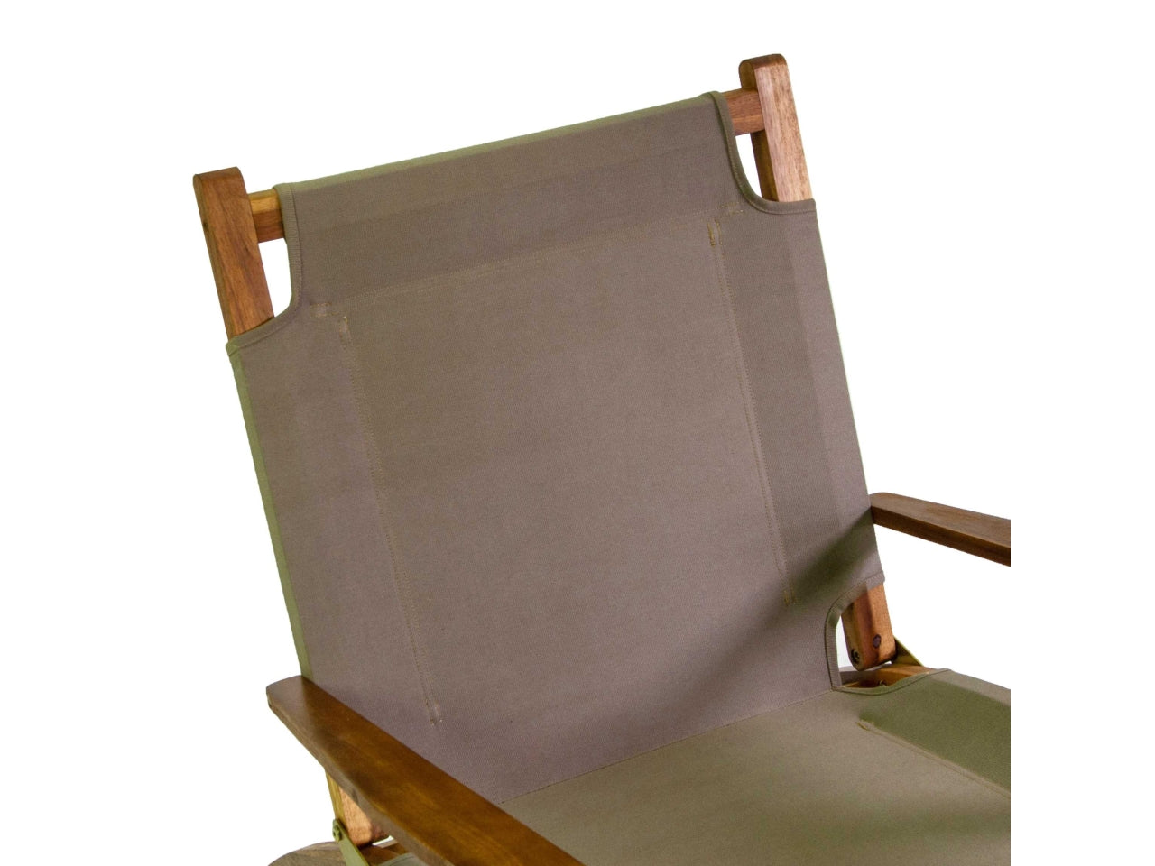 Poltrona in legno diane con tessuto colore verde militare 76x89xh.91cm
