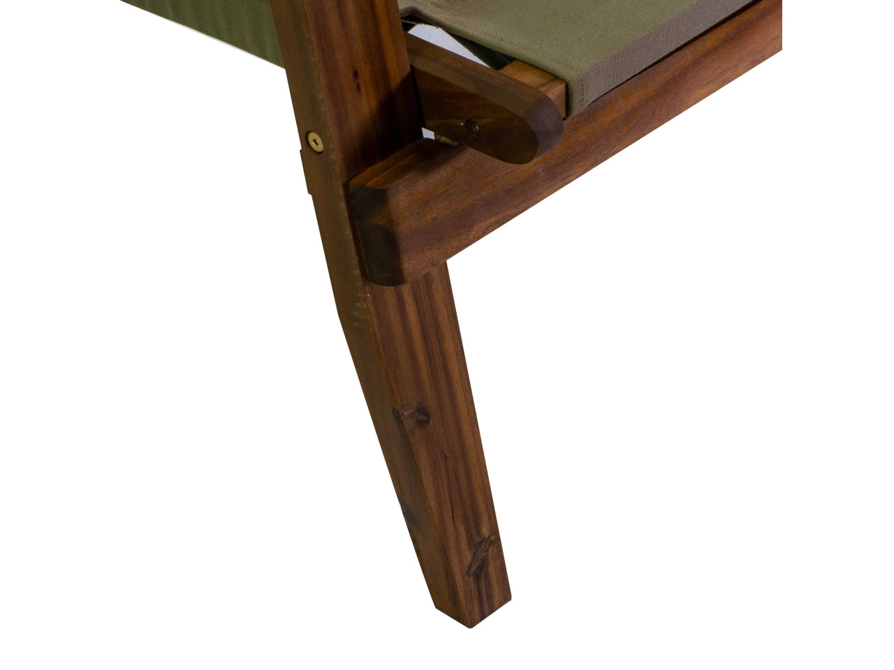 Poltrona in legno diane con tessuto colore verde militare 76x89xh.91cm