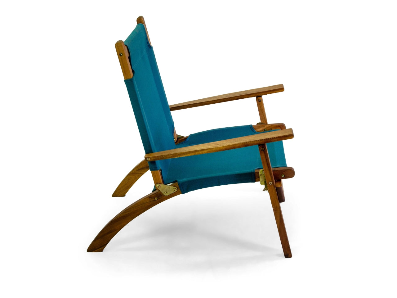 Poltrona in legno diane con tessuto colore blu 76x89xh.91cm