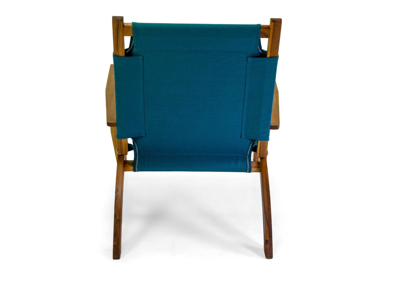 Poltrona in legno diane con tessuto colore blu 76x89xh.91cm