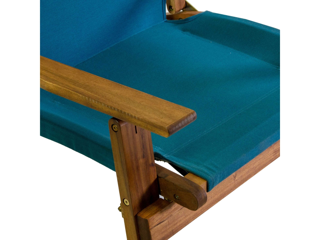 Poltrona in legno diane con tessuto colore blu 76x89xh.91cm
