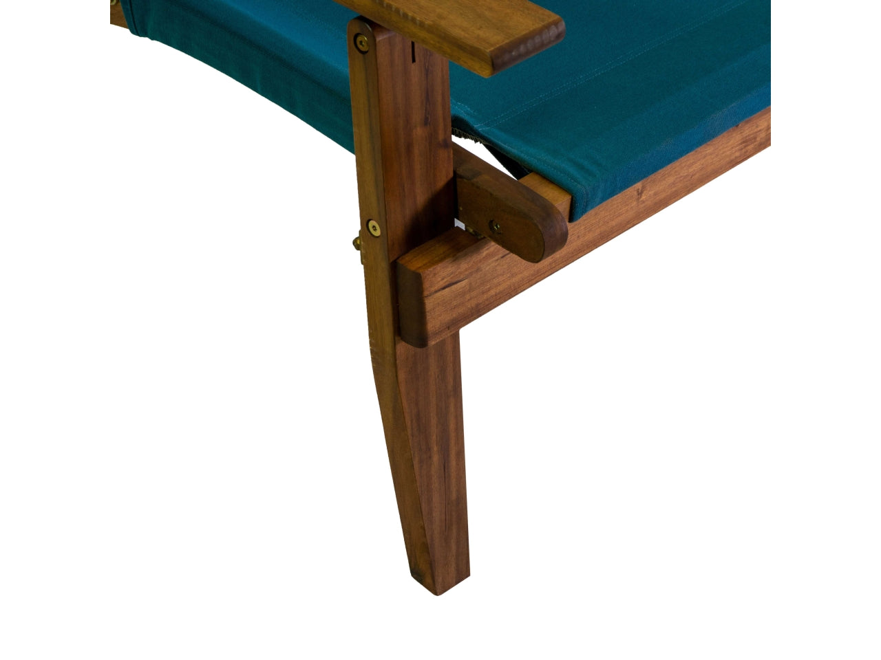 Poltrona in legno diane con tessuto colore blu 76x89xh.91cm