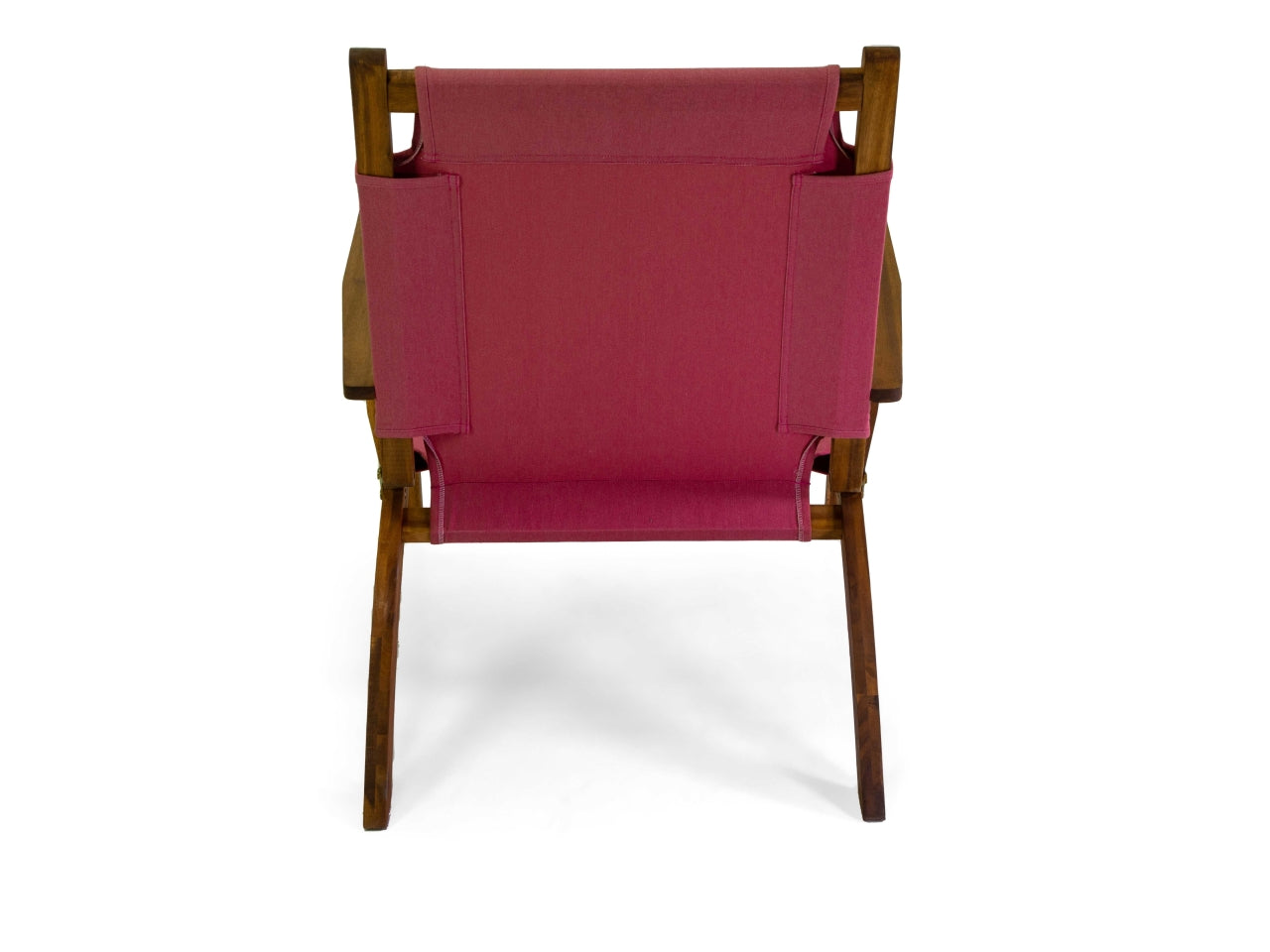 Poltrona in legno diane con tessuto colore rosso 76x89xh.91cm