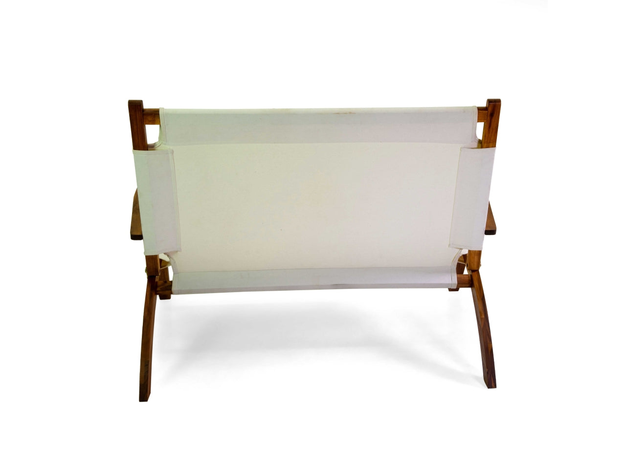 Salotto in legno e tessuto ecru' 4 pezzi, stile contemporaneo - Vacchetti