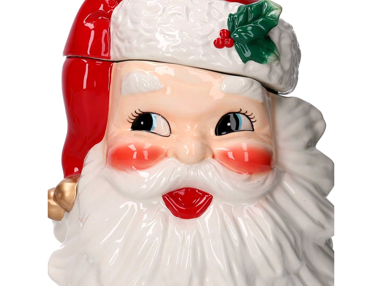 Barattolo in ceramica babbo natale 23,5x20,3x30,5cm