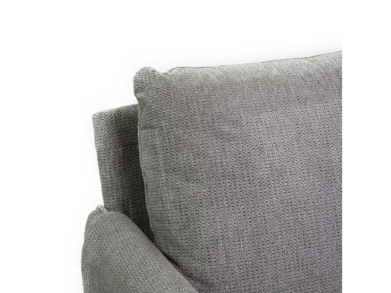 Divano tessuto 2 posti grigio 165x77xh.85cm