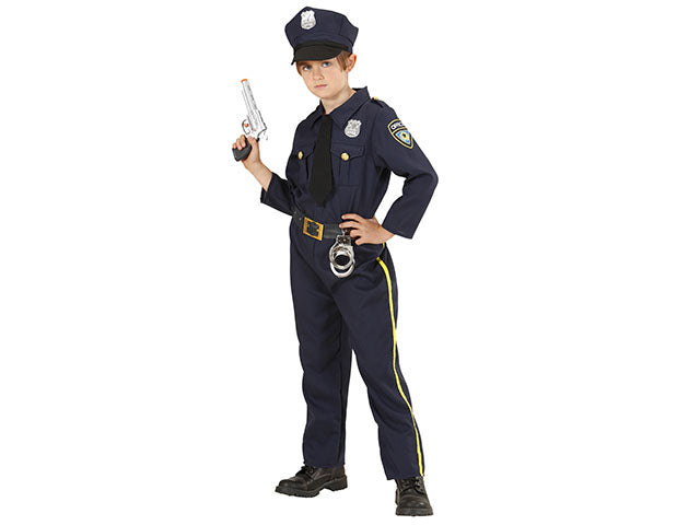 Costume poliziotto 140cm 8-10 anni