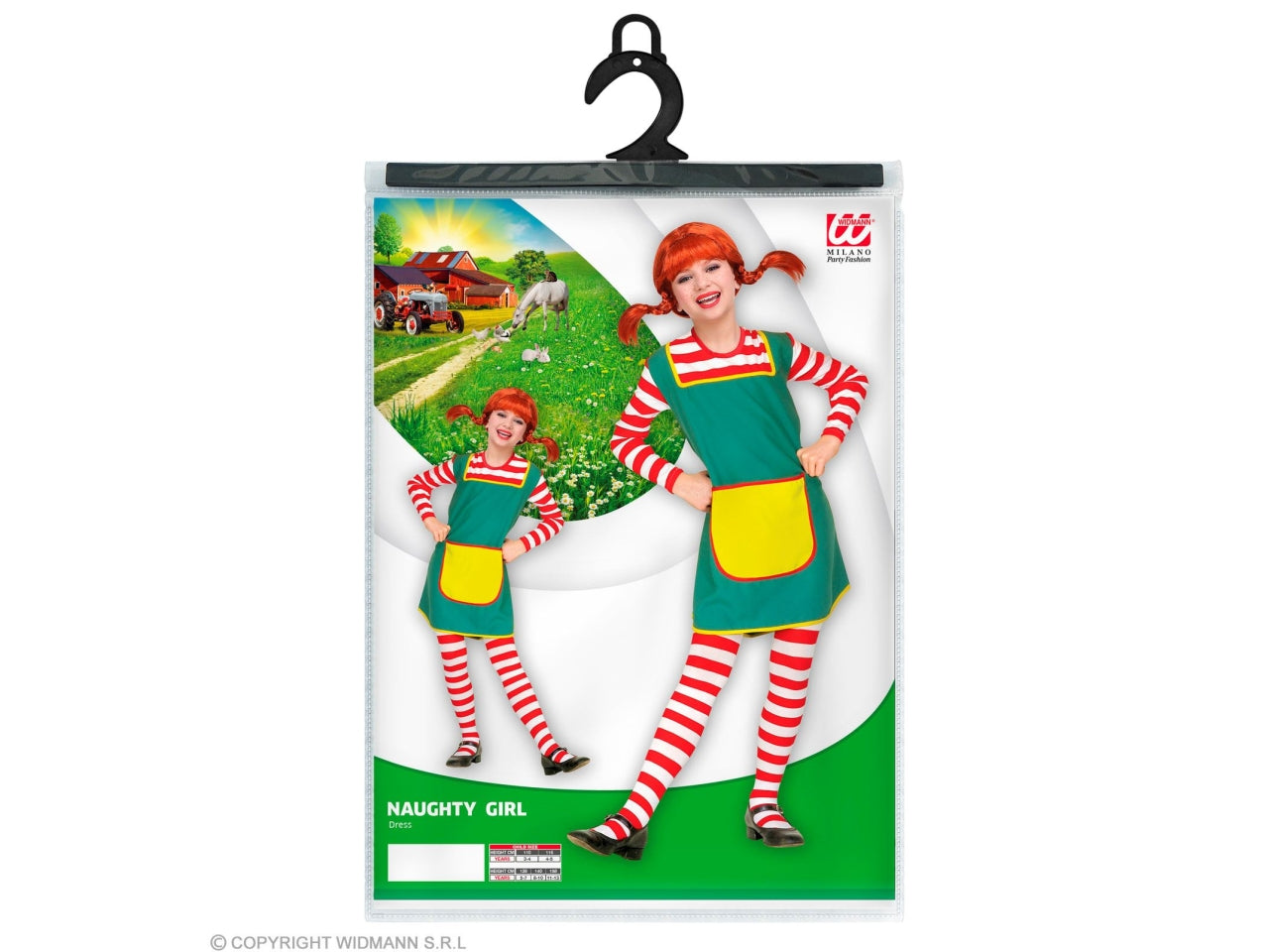 Costume bambina giocosa - taglia 4-5 anni