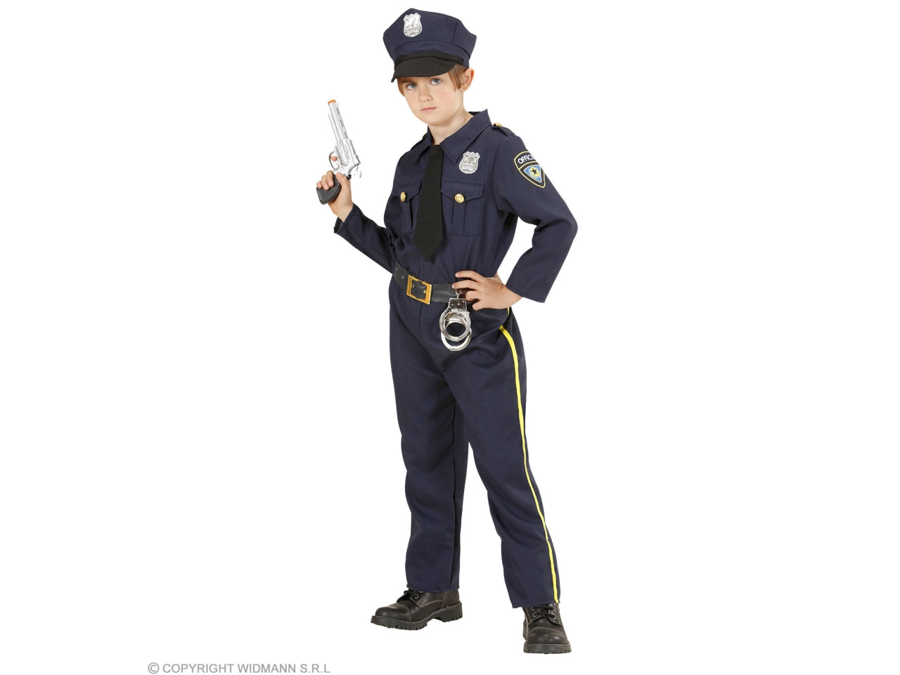 Costume poliziotto 116cm 4-5 anni