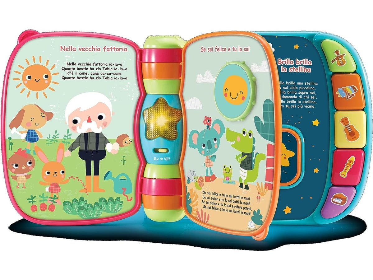 Vtech baby il mio primo libro interattivo $