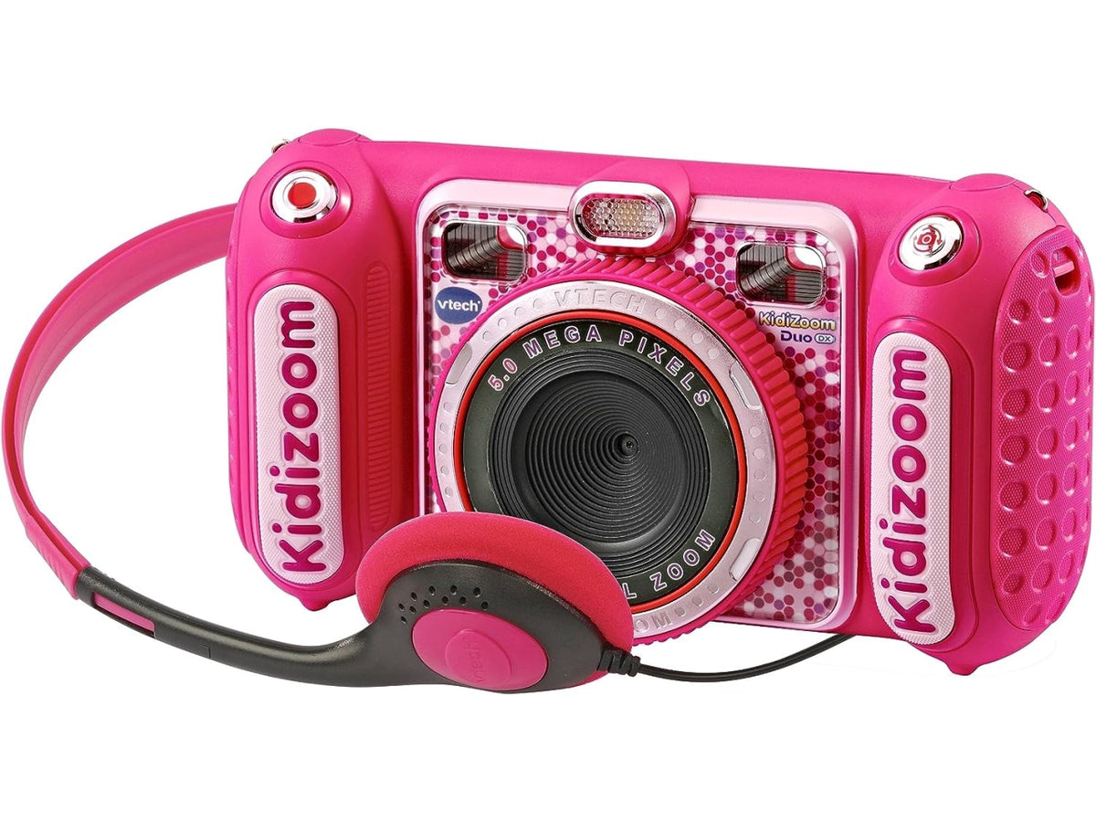 Vtech macchina fotografica per bambini kidizzom duo dx rosa $