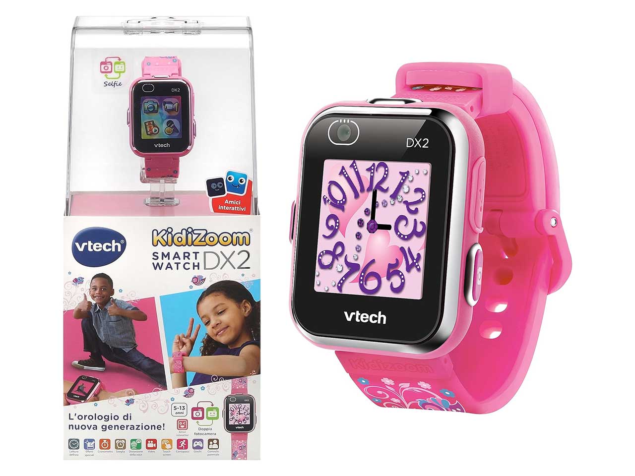 Kidizoom smartwatch dx2 rosa per bambini