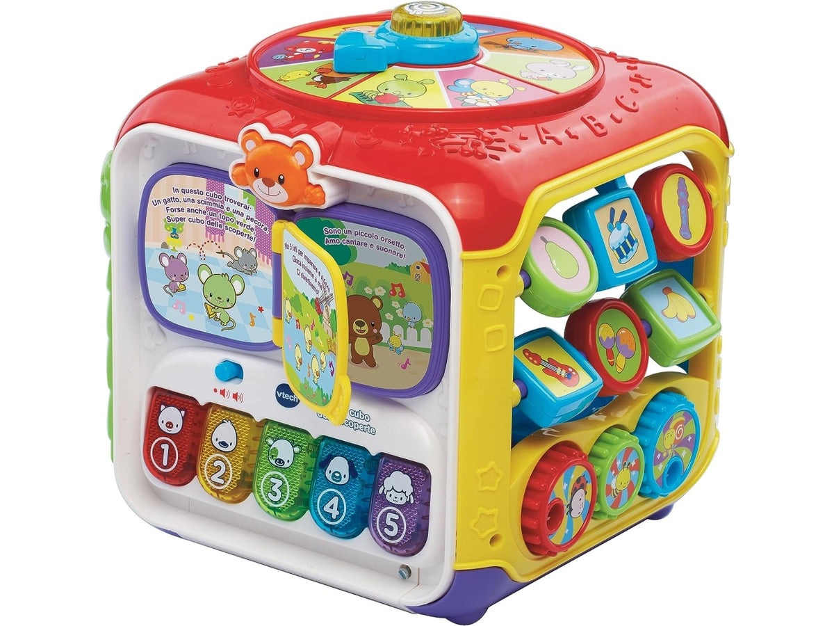 Vtech baby super cubo delle scoperte interattivo