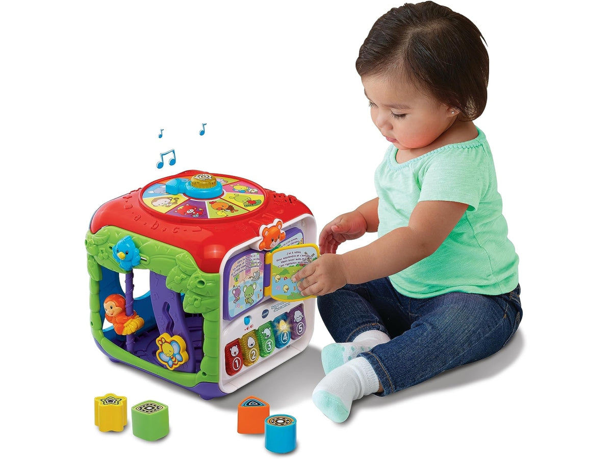 Vtech baby super cubo delle scoperte interattivo