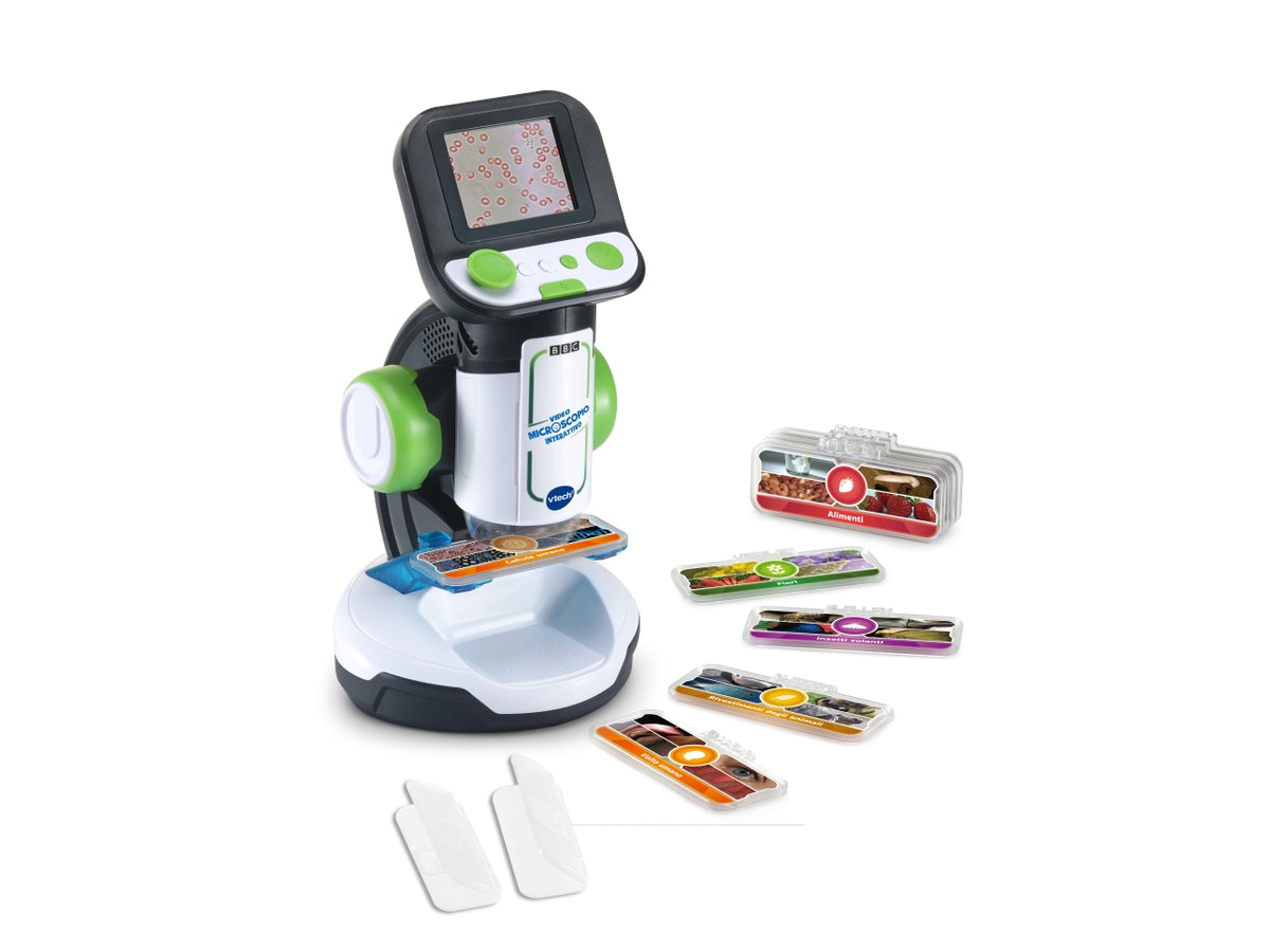 Video microscopio interattivo