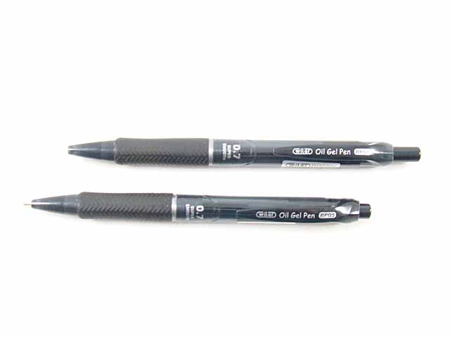 Penna sfera oil gel nera 12 pezzi