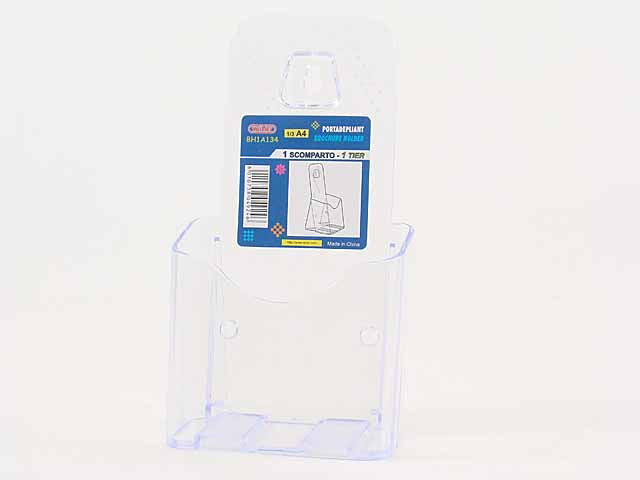 Porta depliant acrilico a4 bh1a134