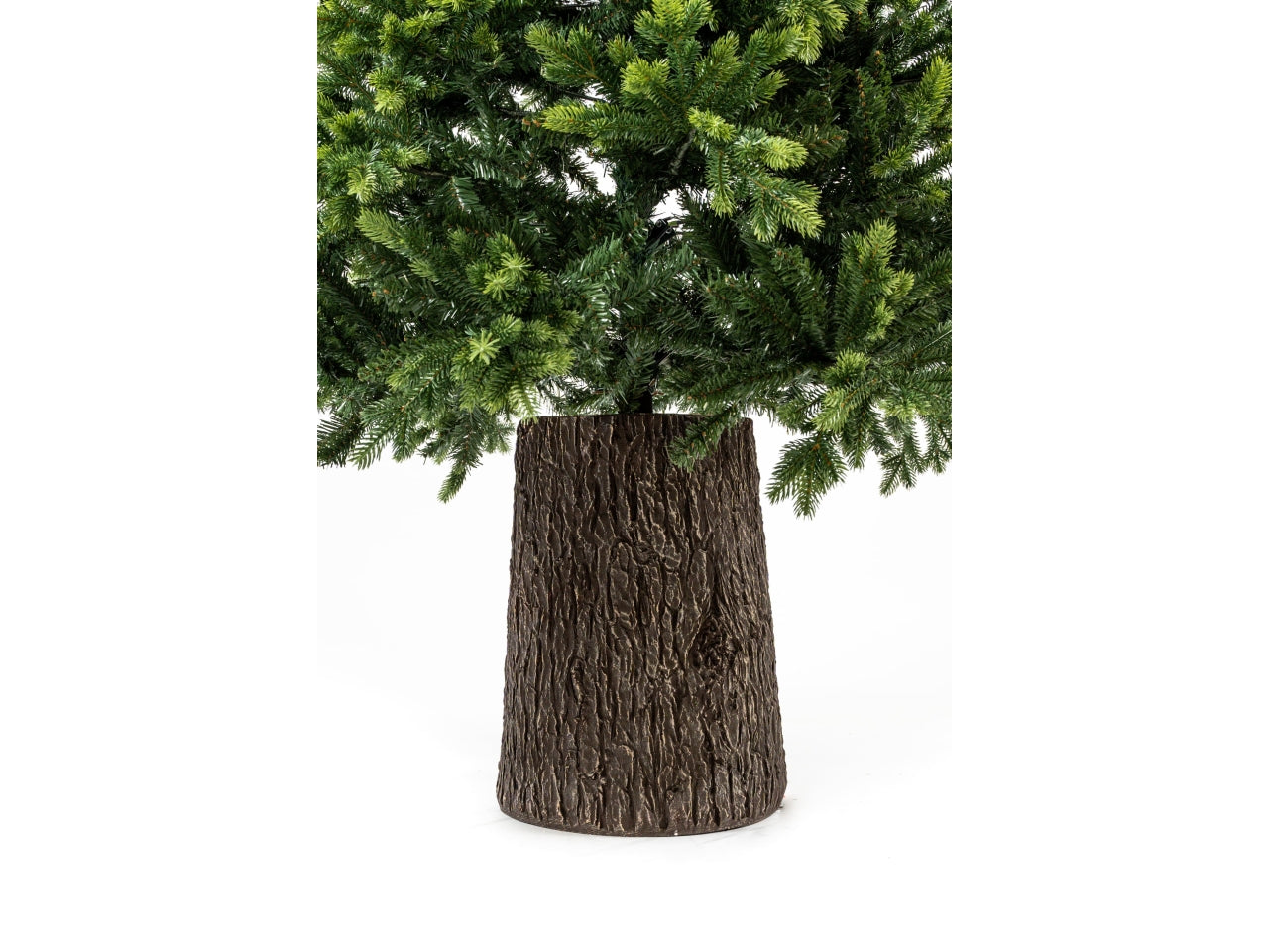 Albero selva con tronco 180cm diametro 104cm 686 rami, montaggio ad ombrello