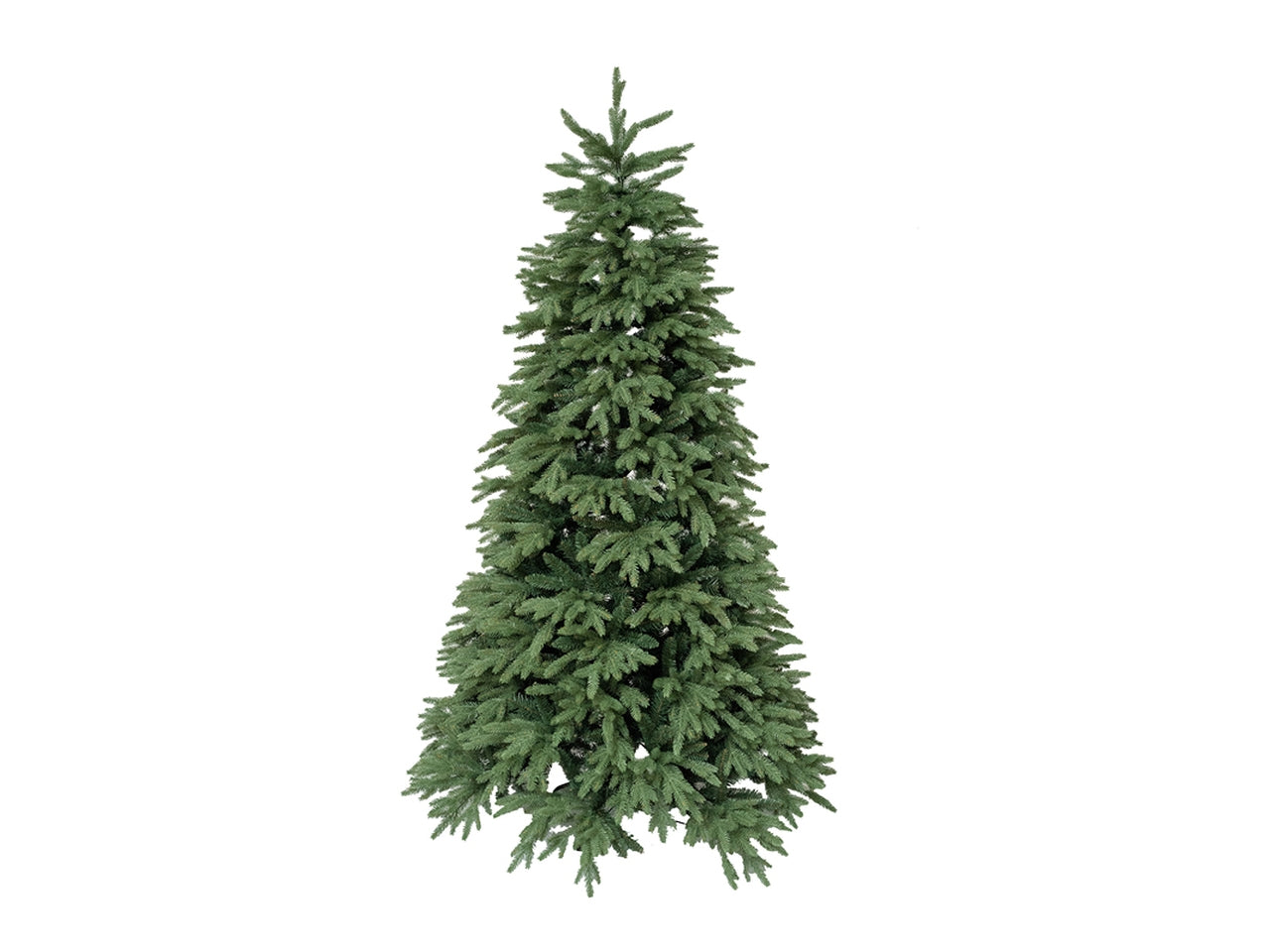 Albero clinton 180cm diametro 117cm 987 rami, montaggio ad ombrello