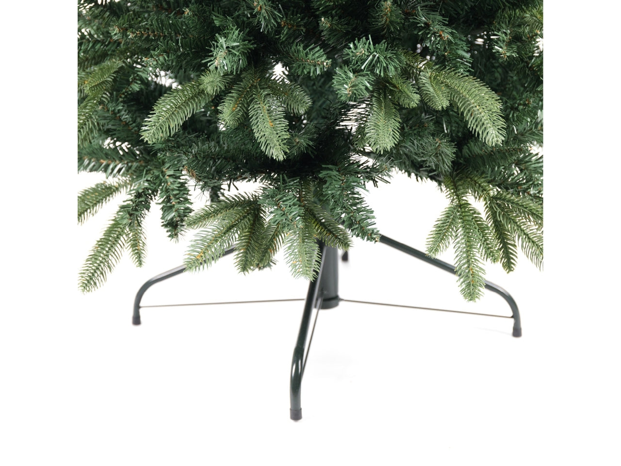 Albero valtellina 180cm diametro 65cm 654rami, montaggio ad ombrello