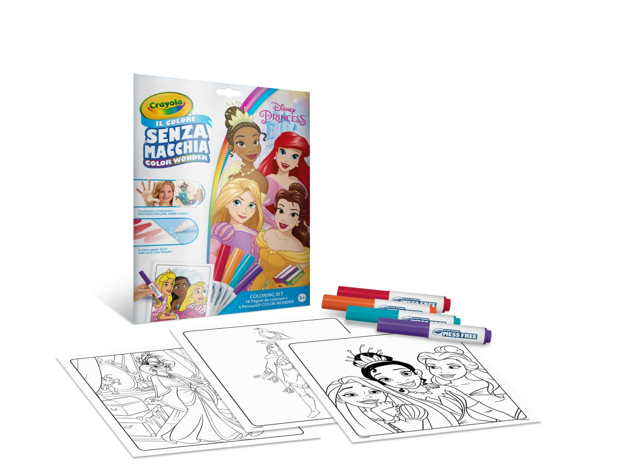 Coloring Set Crayola Disney Princess Color Wonder