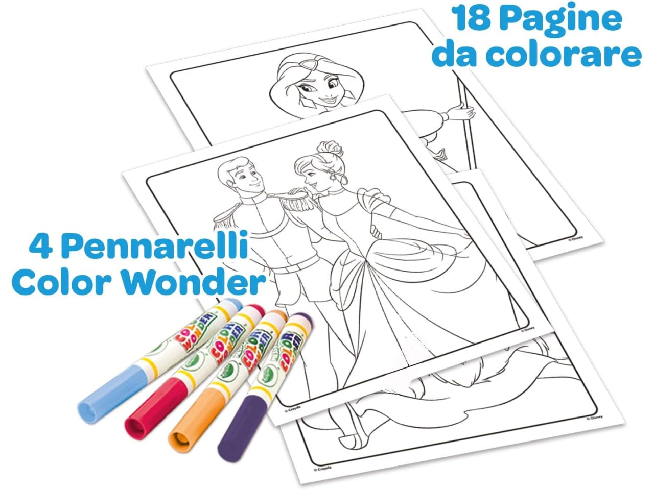 Coloring Set Crayola Disney Princess Color Wonder