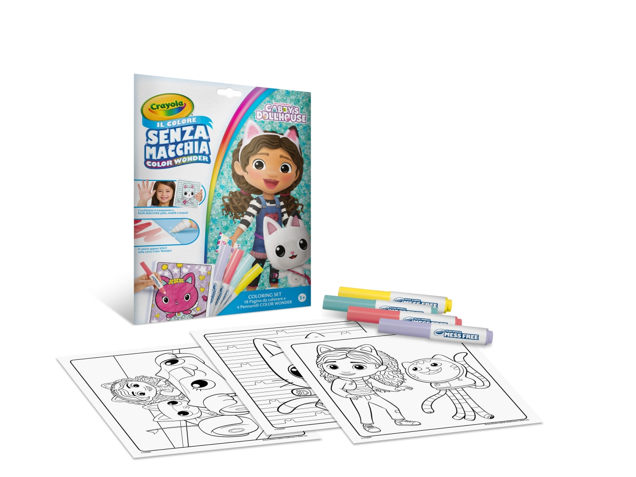 Coloring Set Crayola Gabby's Dollhouse
