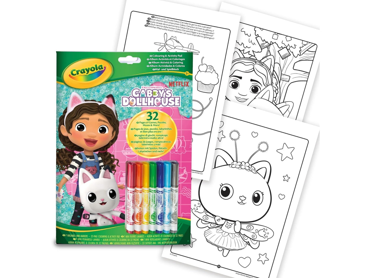 Album attivita coloring gabby doll's house