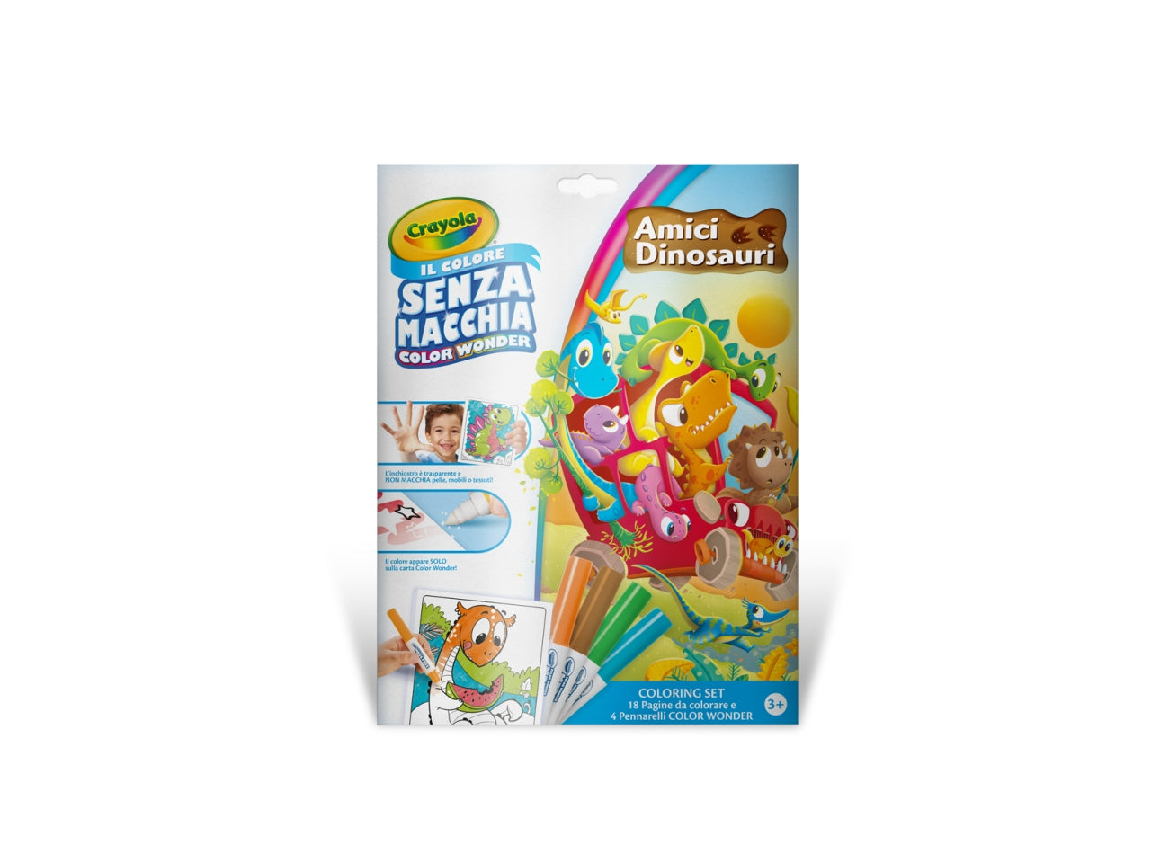 Coloring Set Crayola Amici Dinosauri Color Wonder