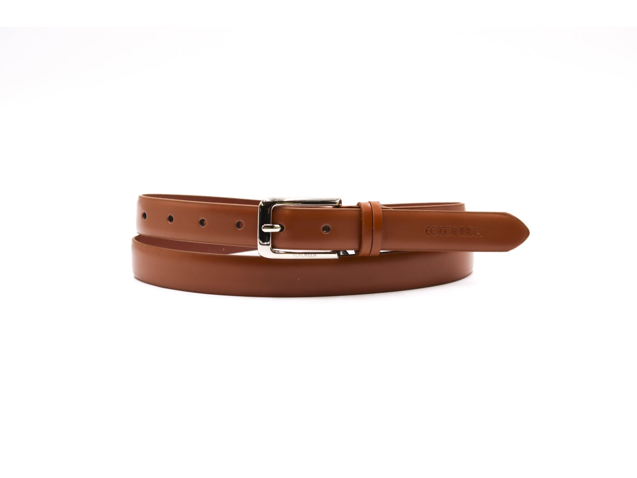 Cintura donna coconuda cognac