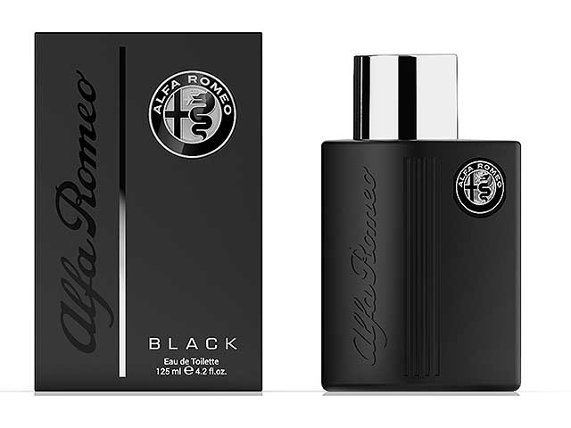 Alfa romeo black edt spray 125ml 226