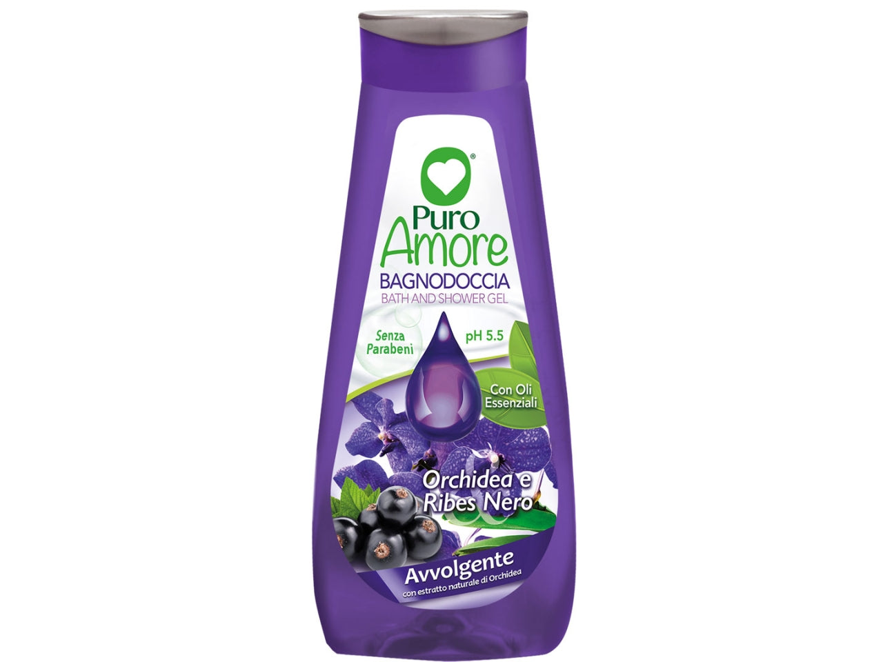 Puro amore bagnodoccia 750ml orchidea/ribes$