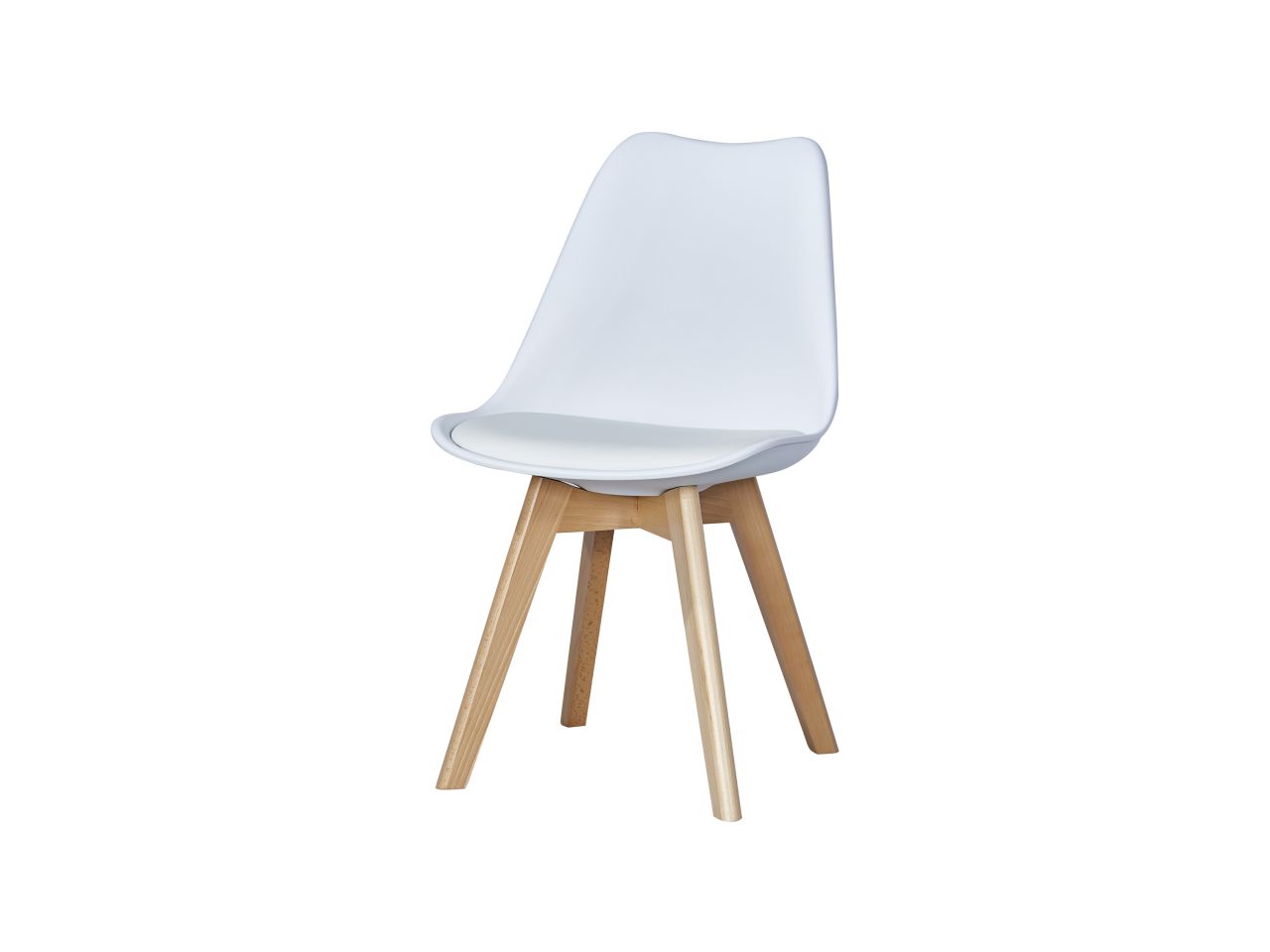 Sedia linea lelia colore bianco misura 48x57x81cm
