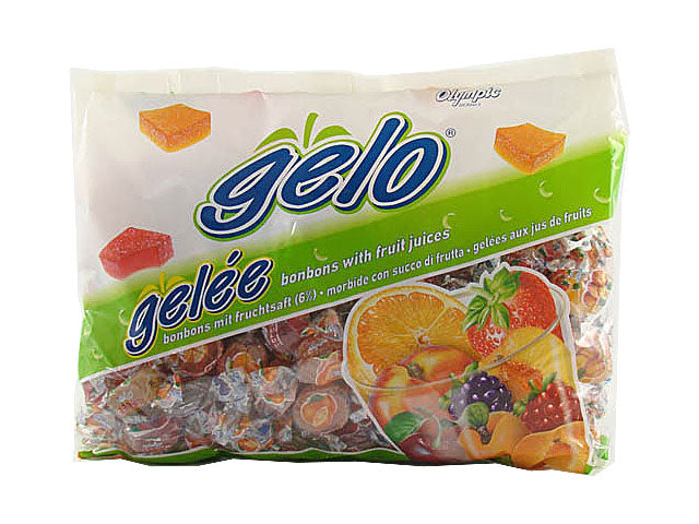 Gelo caramelle morbide con succo di frutta, confezione da 1kg