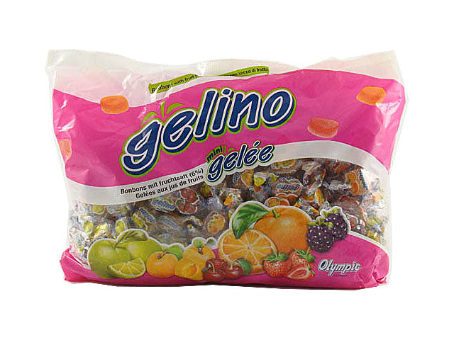Gelino caramelle gommose alla frutta, busta da 1kg