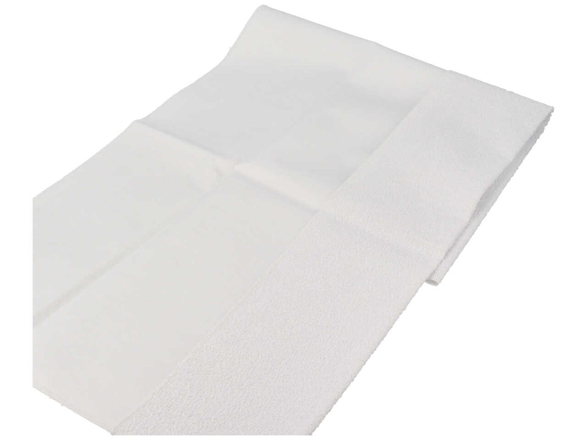 Coprimaterasso culla impermeabile senza angoli in cotone bianco 40x75 cm -Dolci Sogni