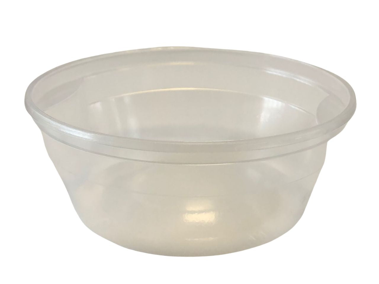 Contenitori plastica 350ml trasparente - confezione da 50 contenitori