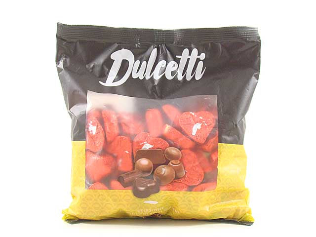 Cuori ripieni latte rossi 1kg cl01k/r $