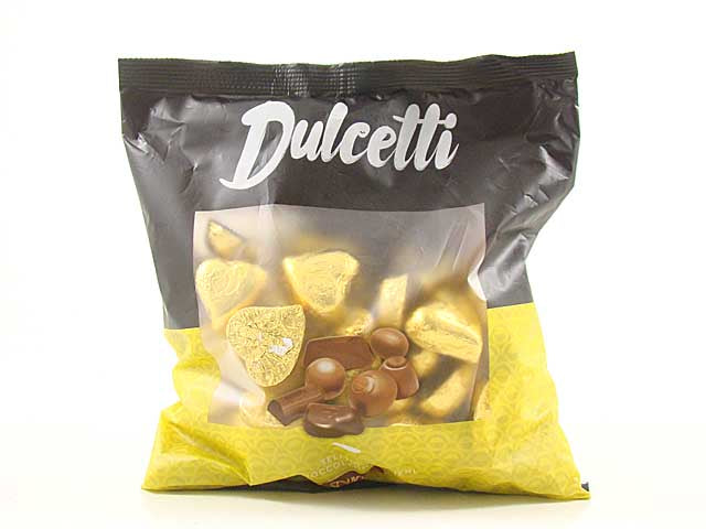 Cuori ripieni fondenti oro 1kg cf01k/o