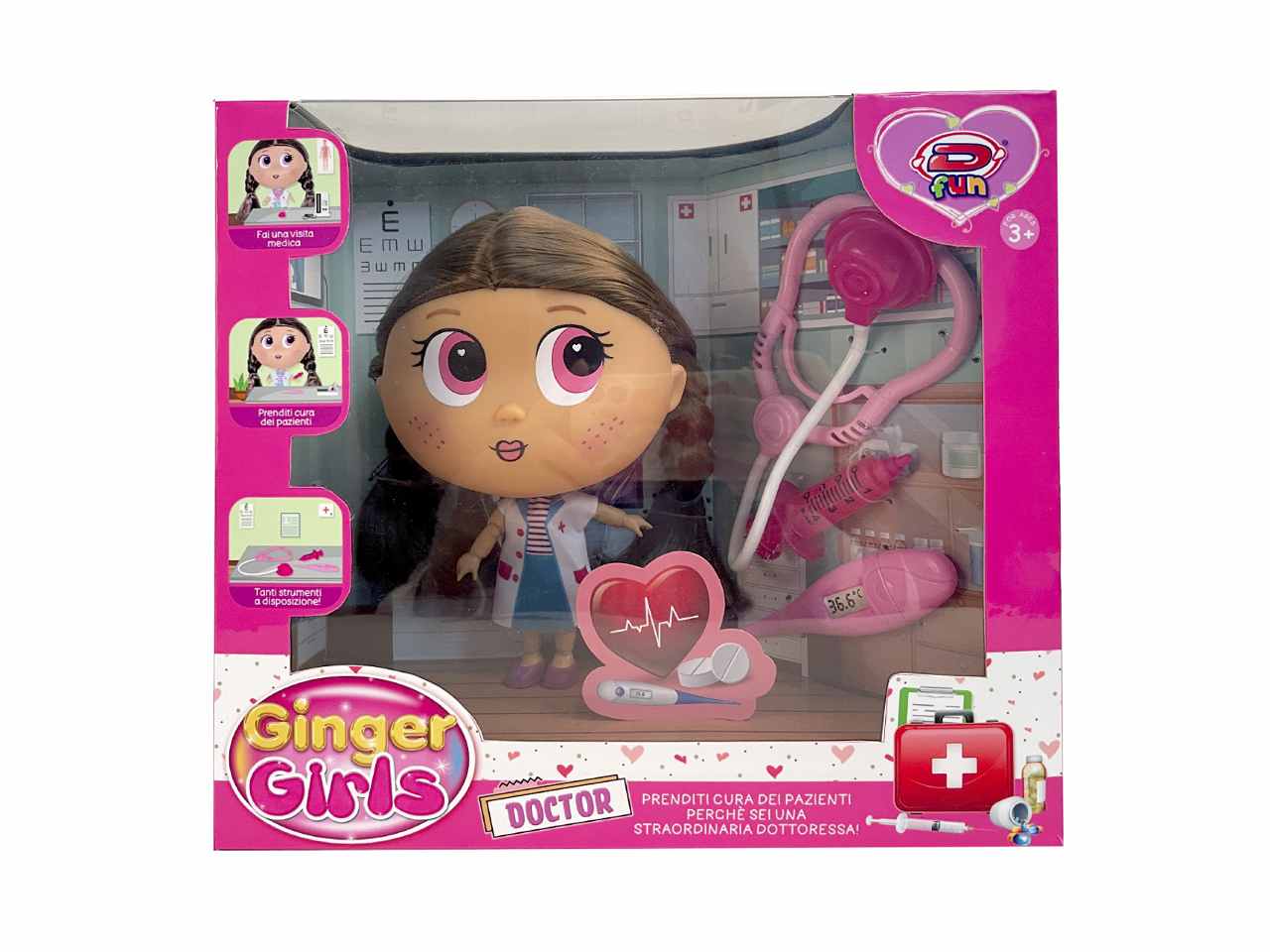 Bambola ginger girl travel dip76516