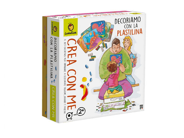Crea dudu' decoriamo c/la plastilina 71104
