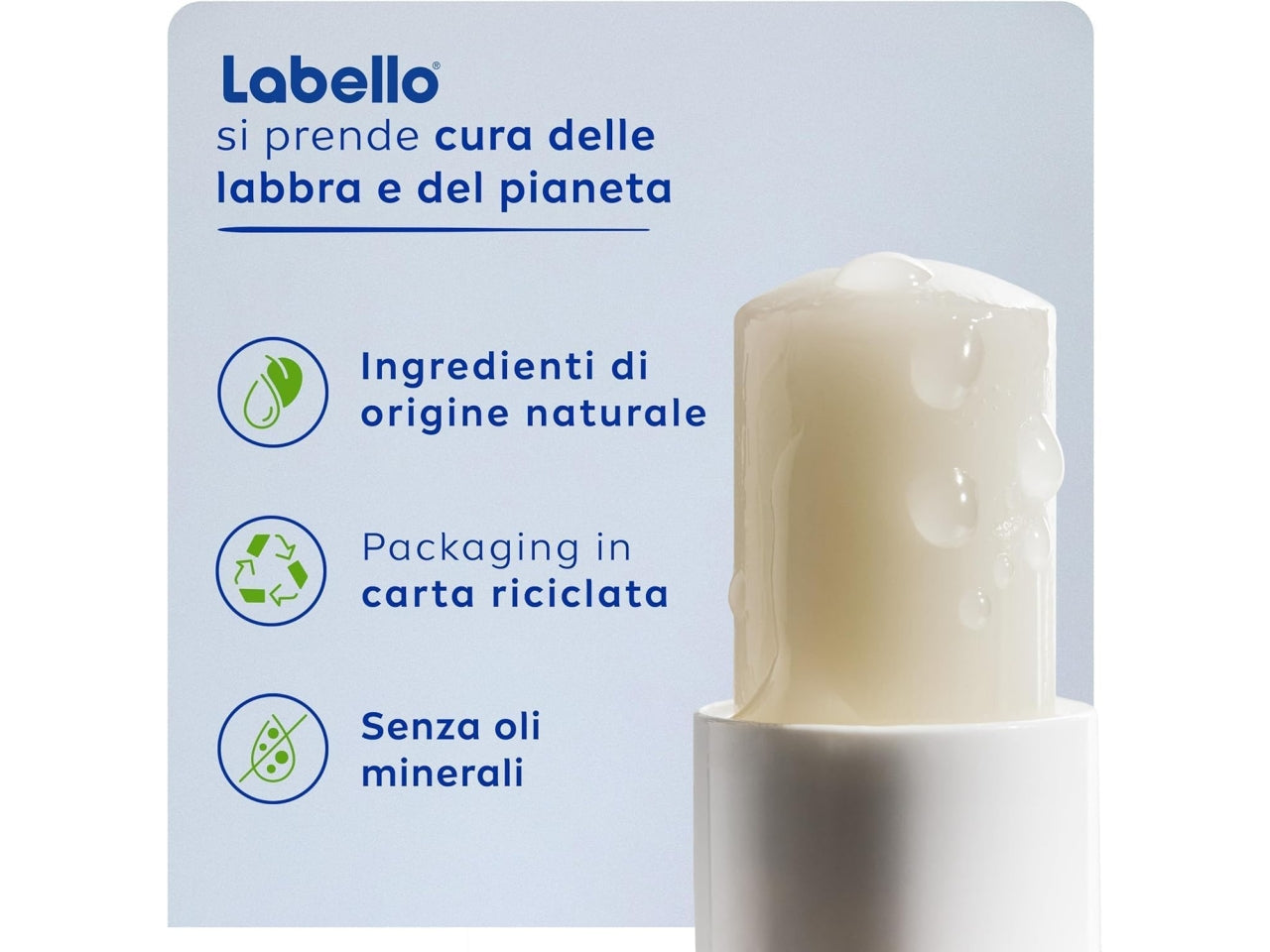 Labello classico azzurro $