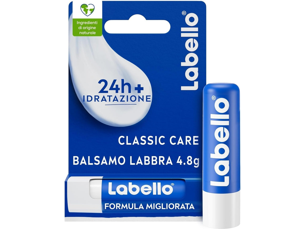 Labello classico azzurro $