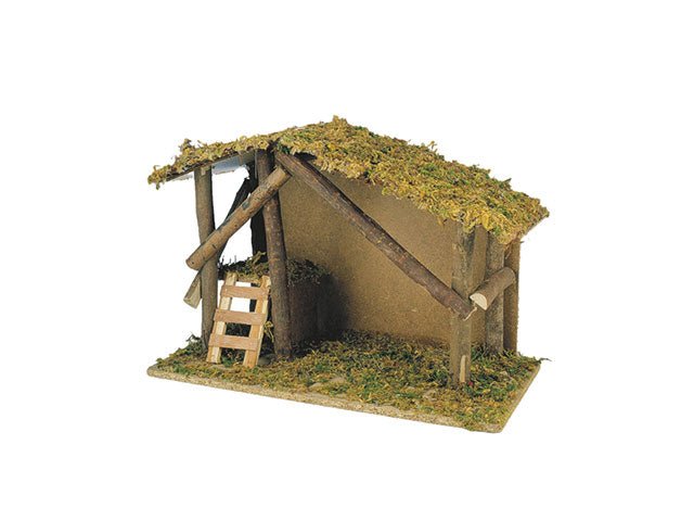 Capanna per presepe panna 43x19x30cm